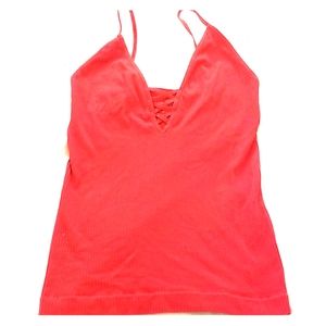 Free people red tank top